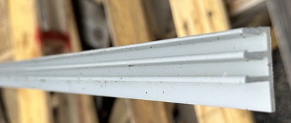 Vertical Liner Track Straight 5' Piece